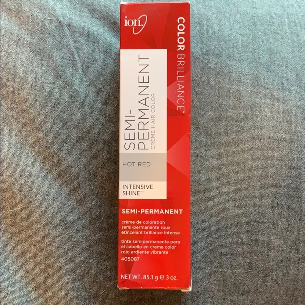 Semi permanent Hot Red hair-dye